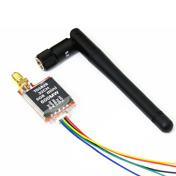 TS5828 FPV 5.8G 32CH 600mW Transmitter TX for DJI Multicopter RP-SMA FeMale