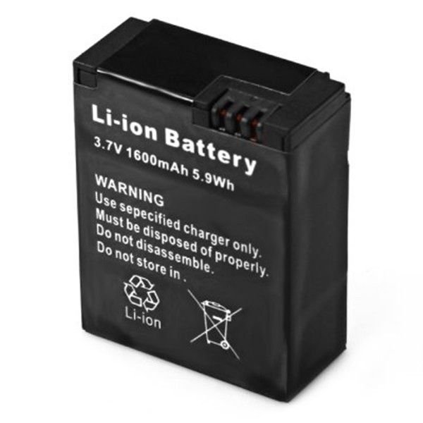 Hawkeye Firefly 6S 4K Camera Spare Part  3.7V 1600mAh Li-Ion Battery