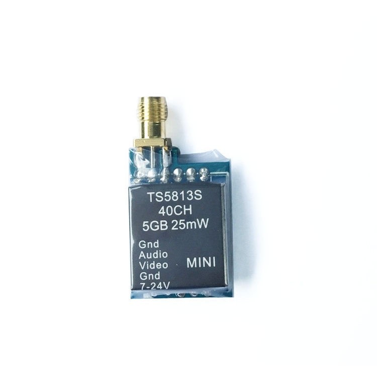 Skyzone FPV TS5813S 5.8G 25mW 40CH Mini AV Wireless Transmitter For Mini Multicopter QAV250