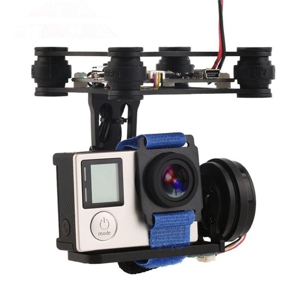 FPV BGC 171g 2 Axis Brushless Gimbal With Controller For DJI Phantom GoPro 3 4 