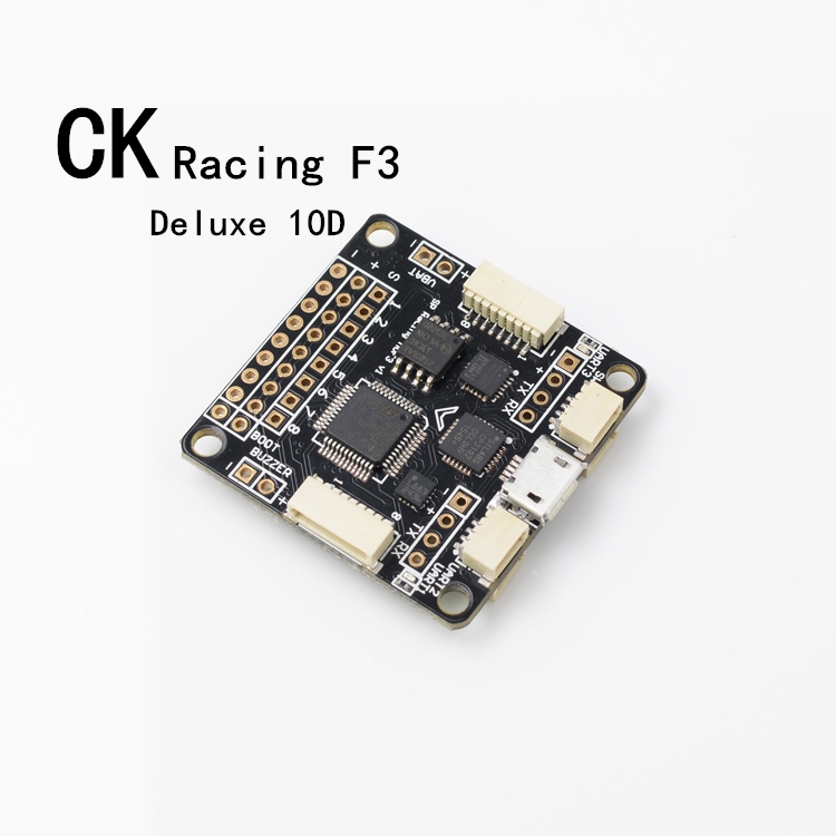 CK Optimized version Racing F3 Deluxe 10DF Flight Controller For RC Multirotors Supports OneShot ESC