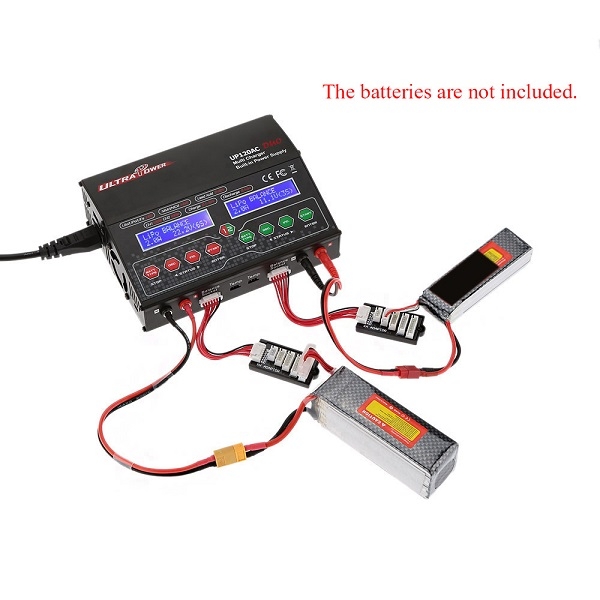 Ultra Power UP120AC DUO 120W LiPo LiIon LiFe NiCd NiMH Lead Acid Battery Balance Charger Discharger