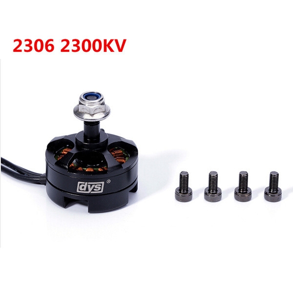 DYS MR2306-2300KV Brushless Motor with M5 Screw Nut for Multicopters