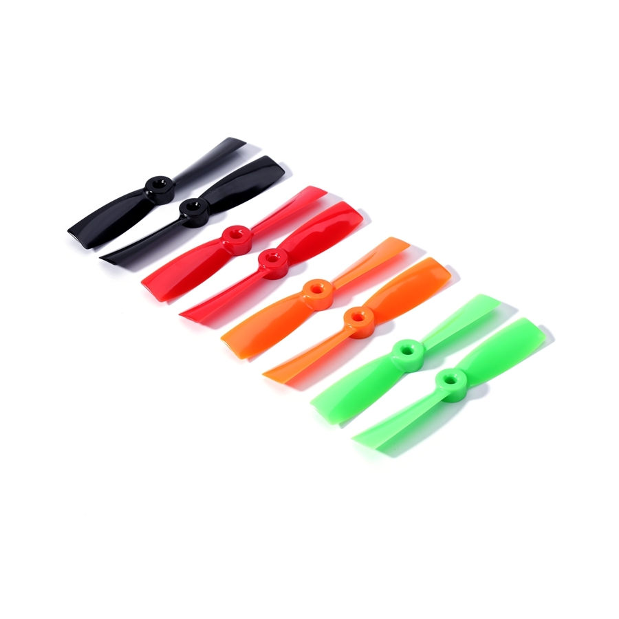 2 Pairs DYS T4045 4 Inch Propeller Black Red Green Orange