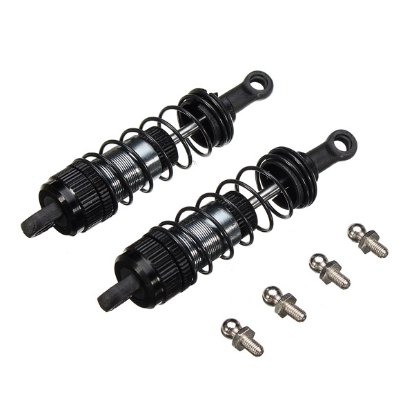 HBX 1/12 12204 Rear Aluminum Shock Absorber Set Upgraded Car Parts