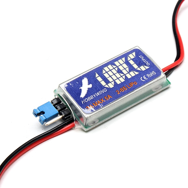 5V 3A UBEC Support 2-6S Lipo Battery Fully Shielded Anti-interference Voltage Stabilizer