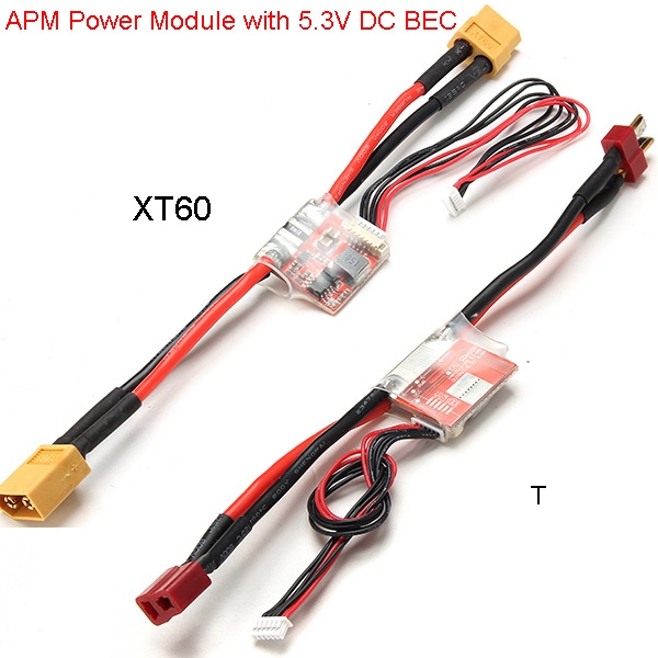 APM Power Module with 5.3V DC BEC Available with T or XT60