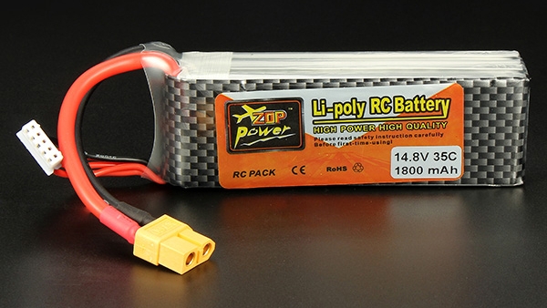 ZOP Power 14.8V 1800mAh 4S 35C Lipo Battery XT60 Plug