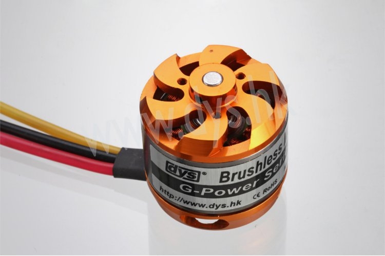 DYS D3536 750KV 2-4S Short Shaft Brushless Motor For RC Models