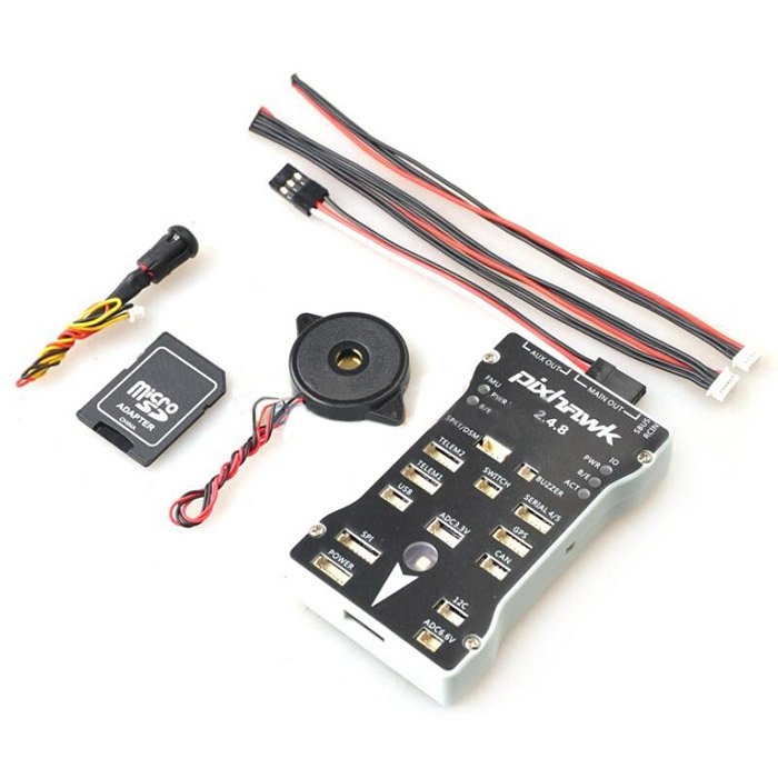 Pixhawk PX4 2.4.8 Flight Controller 32 Bit ARM PX4FMU PX4IO Combo for Multicopters