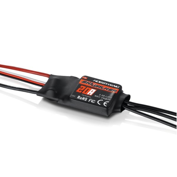 Hobbywing Skywalker 2-3S 20A Brushless ESC With 5V/2A BEC For RC Models