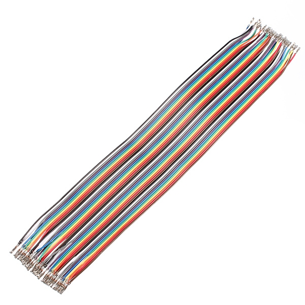 120pcs 30cm Female-Female Breadboard Jumper Cable Wire Line Connector