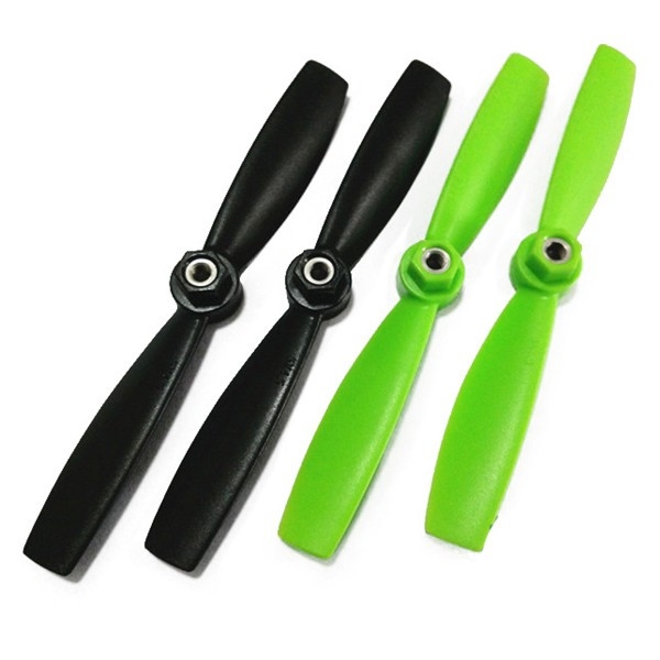 2 Pairs 6045 6x4.5 Inch Bullnose Self-locking FPV Racing Propeller CW CCW