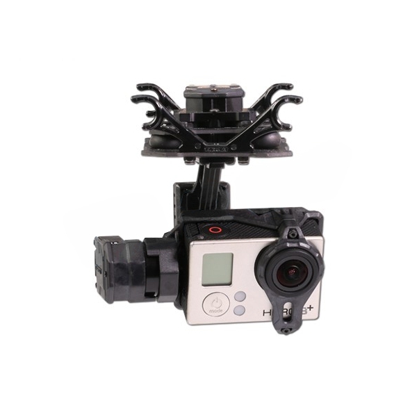 Tarot T4-3D Dual Shock Absorber 3 Axis Gimbal PTZ for Gopro Hero4 3+ 3 FPV Quadcopter TL3D02