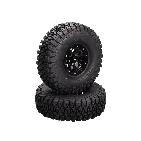 TFL 1/10 RC Car Spare Parts 1.9*4.6 Inch Emulation 8-Hole Tires 2PCS C1401-44