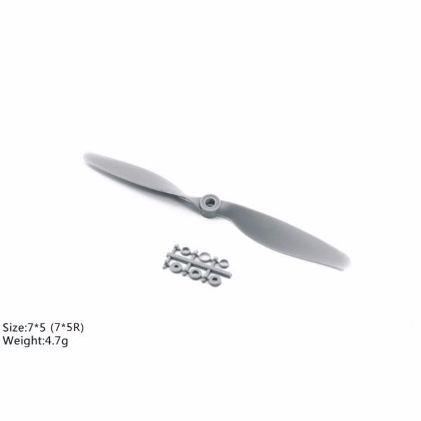 2 Pieces APC Style 7050 7x5 DD Direct Drive Propeller Blade CW CCW For RC Airplane