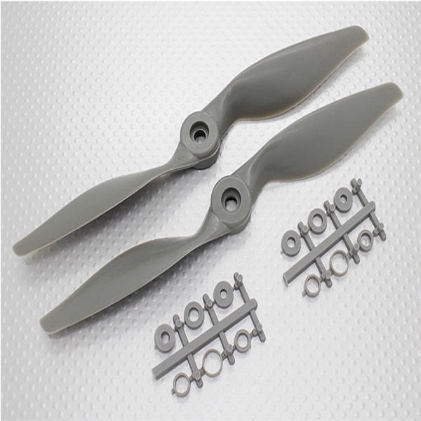 2 Pieces APC Style SF10038 10x3.8 Slow Fly Propeller Blade CW CCW For RC Airplan