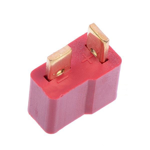 50 Pair Of Fireproof T Plug Connector For RC ESC Battery
