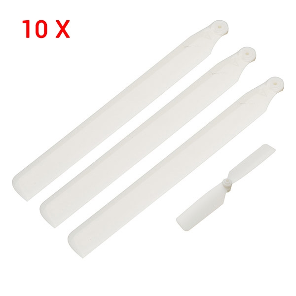 10X WLtoys V931 XK K123 RC Helicopter Noctilucent Blade Set