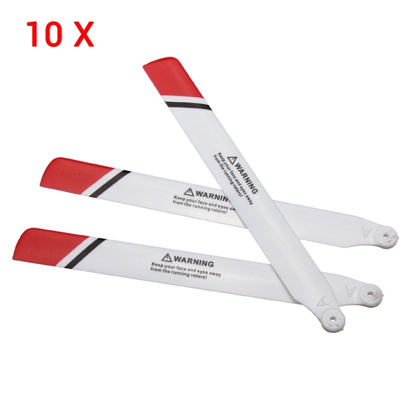 WLtoys V931 RC Helicopter Parts Main Blade For Wltoys V931 XK K123 10 Sets 