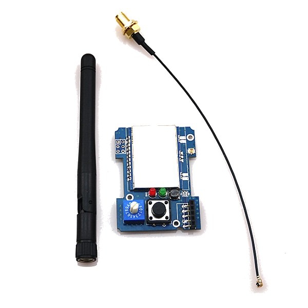 2.4G CC2500 A7105 Flysky Frsky Devo DSM2 Multiprotocol TX Module With Antenna