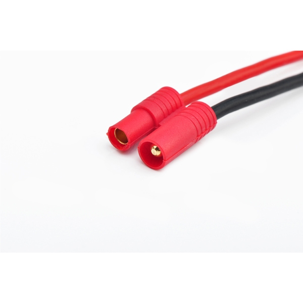 Amass 4MM Bullet Banana Connector 16AWG 30CM Charging Cable