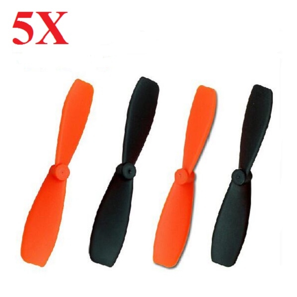 5 Sets Walkera QR Ladybird Hubsan H107L JJRC H6C 1000A Main Blades Propellers QR-Ladybird-Z-01 