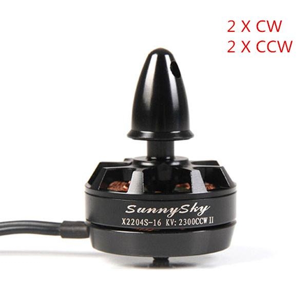 4PCS Sunnysky X2204S Ⅱ 2300KV 2 CW 2 CCW Motor for FPV Racing