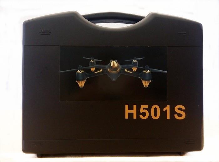 Realacc Plastic Suitcase Handle Box Case For Hubsan H501S RC Quadcopter