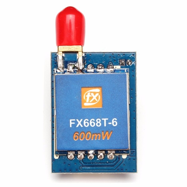 FX FX668-6 5.8G 600mW 40CH Audio Video AV Transmitter With Antenna