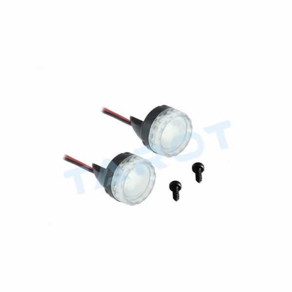 TAROT TL2956 Round Two-color LED Lights For RC Multirotor Red and Black