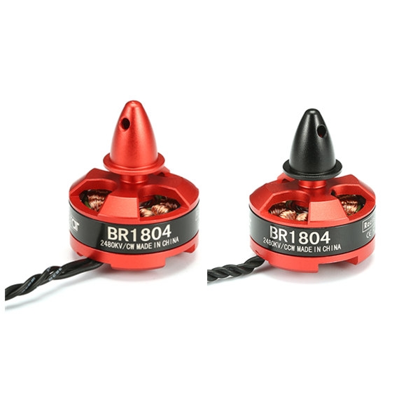 4X Racerstar Racing Edition 1804 BR1804 2480KV 1-3S Brushless Motor CW/CCW For QAV200 QAV250 ZMR250 