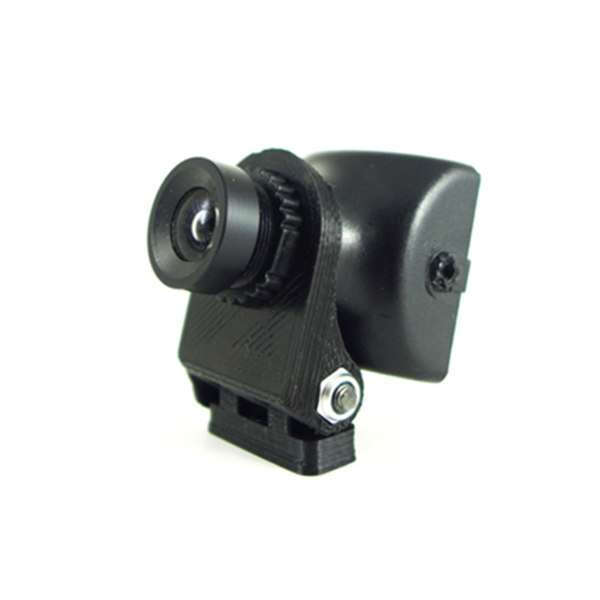 FPV Camera Mount Camera Holder 0-45 Degree Adjustable For 12mm Diameter Camera Lens PLA 