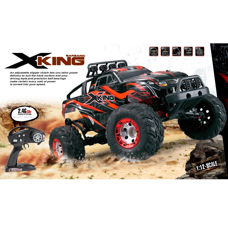 Feiyue FY05 XKing 1/12 2.4G 4WD High Speed Desert Truggy RC Car