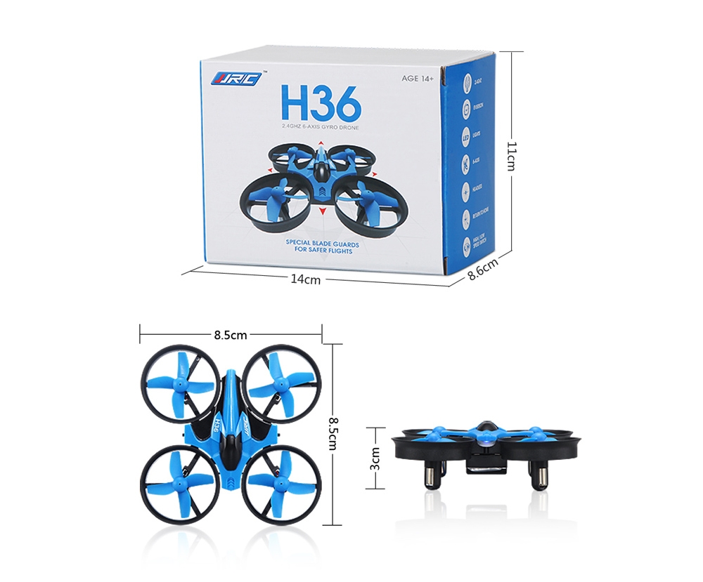 JJRC H36 2.4GHz 4CH 6 Axis Gyro RC Quadcopter