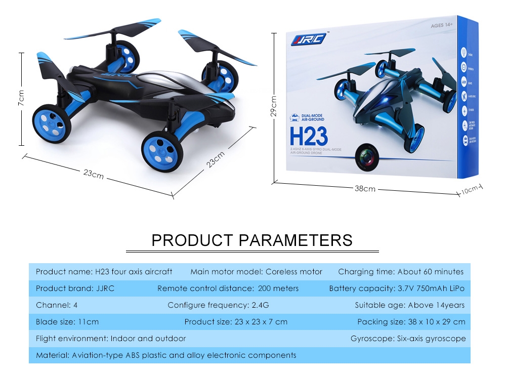 JJRC H23 2.4G RC Quadcopter