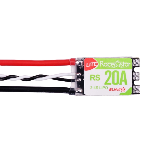 Racerstar RS20A Lite 20A Blheli_S BB1 2-4S Brushless ESC Support Oneshot42