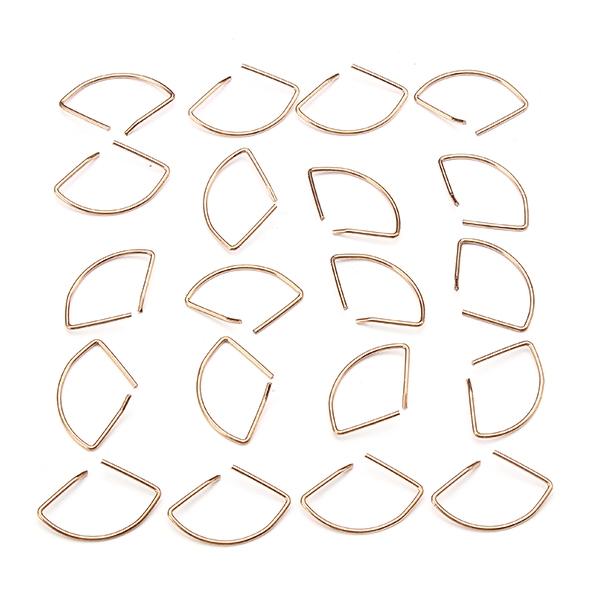 20 PCS DIY All Copper Leaf Cloverleaf for 5.8G Clover Anatenna