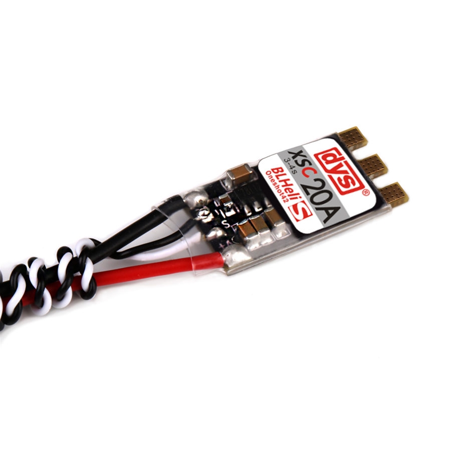 4X DYS XSC 20A 3-4S ESC BLHeli_S Supports Oneshot125 Oneshot42 Multishot For High KV Motors