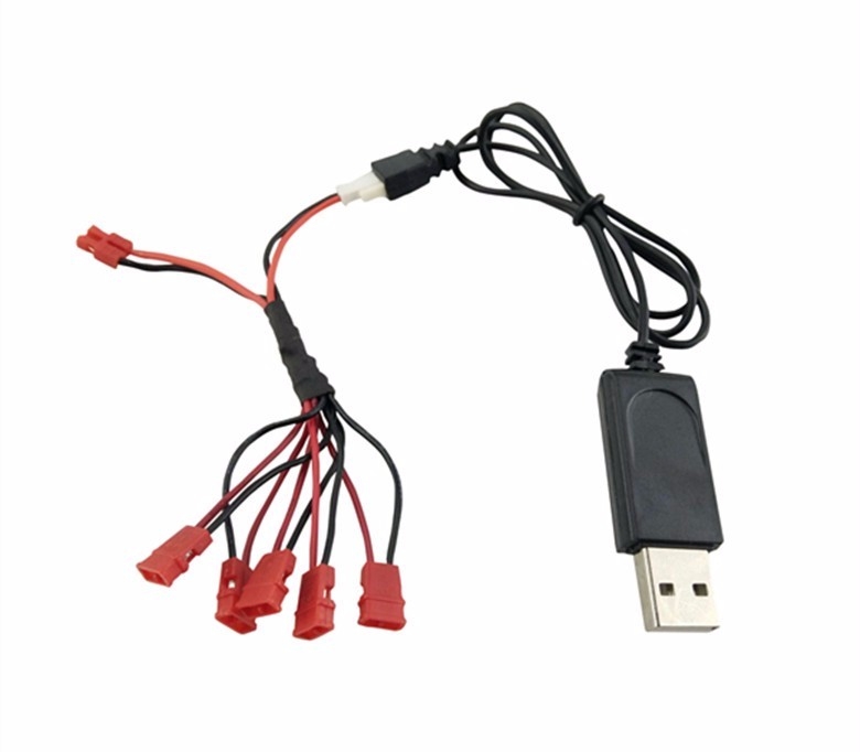 SYMA X5UW X5UC RC Quadcopter USB Charging Cable 5PCS Conversion Line