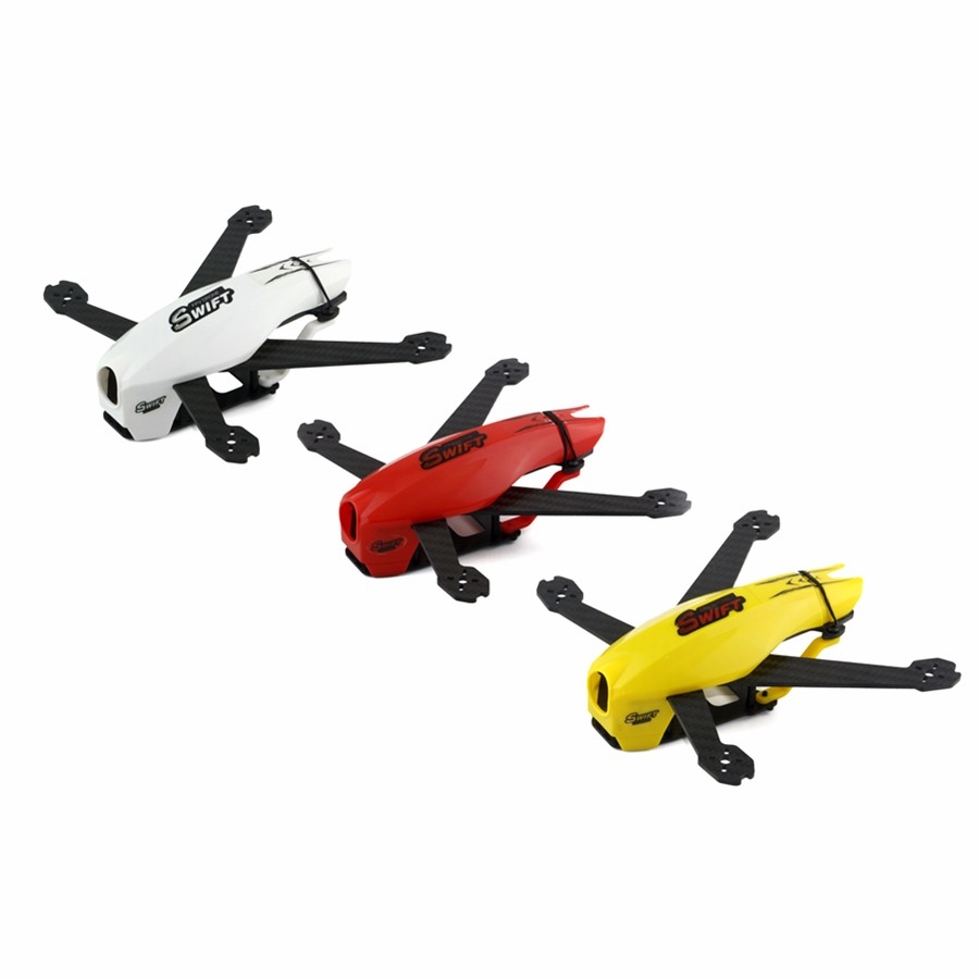 Kingkong Swift 165 Kit Carbon Fiber 38.7g FPV Racing Frame w/ 10 Pairs 4045 2-blade Propellers