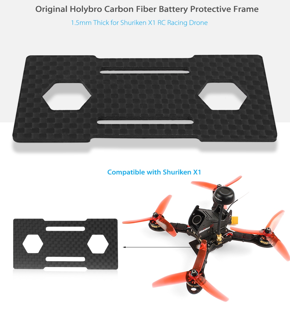 Original Holybro Carbon Fiber Battery Protective Frame