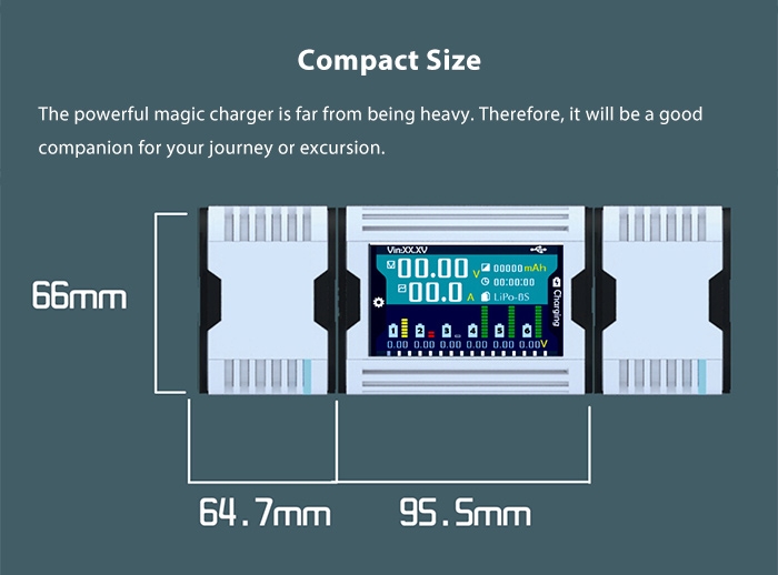 Multi-functional Magic Lithium-ion / LiPo Battery Charger