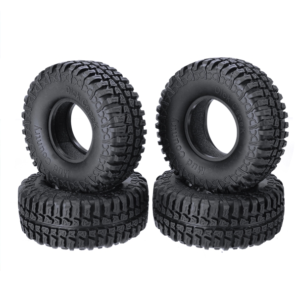 AUSTAR 4PCS Tires With Sponge Diameter 100mm For Climbing Car  