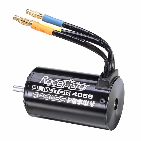 Racerstar 4068 Motor Brushless Waterproof Sensorless 1/8 RC Car Part 2650/2050/1900/1700KV