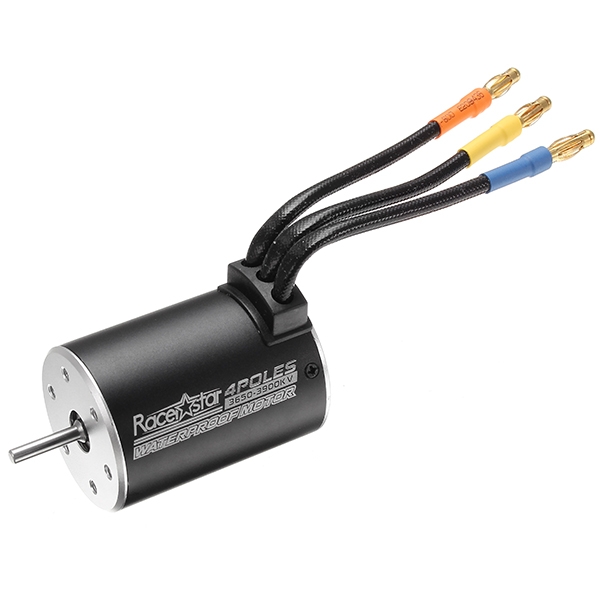 Racerstar 3650 Motor Brushless Waterproof Sensorless 1/10 RC Car Part 5900/4300/3900/2300KV