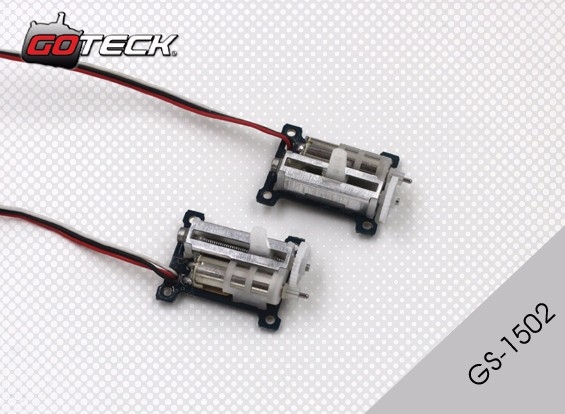 1 Pair Goteck GS-1502 1.5g Analog Micro Servo For RC Airplane