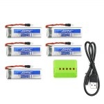 Original JJRC 5 x 3.7V 500mAh LiPo Accessory for H37