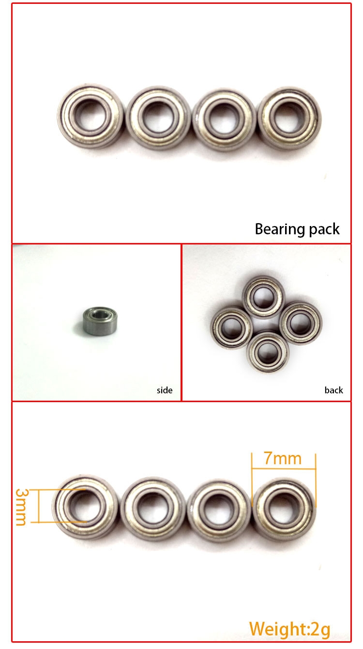 WLtoys V950 RC Helicopter Parts Bearings  φ3*φ7*2.5 V.2.V950.006