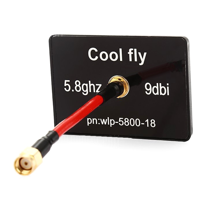 5.8G 9dBi High Gain Panel Antenna Plated Flat FPV Antenna  